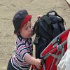 H� le sac ! C'est ma poussette ! 2006-06-03