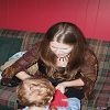 Tiens, Maman, �a c'est pour toi. (Ren�e et Emmanuel) 2006-12-31