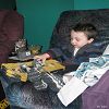 Mes premi�res raquettes! On va jouer dehors ? 2007-12-23