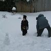 Tu crois qu'il est assez gros mon bonhomme, Papa? 2007-12-23