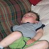 Ouf! Une autre dure journ�e au boulot... euh � la garderie. 2008-06-11